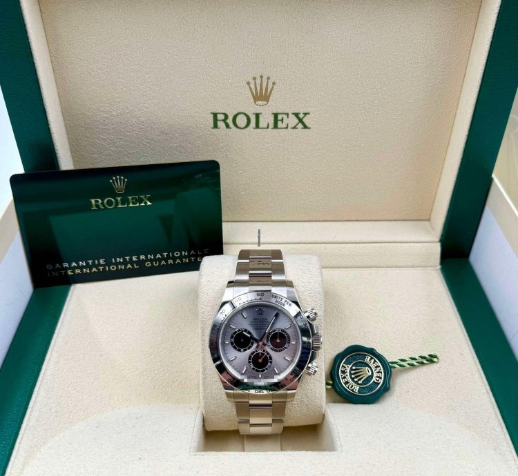 Rolex Daytona 126509 White Gold Silver Dial Unworn 2023