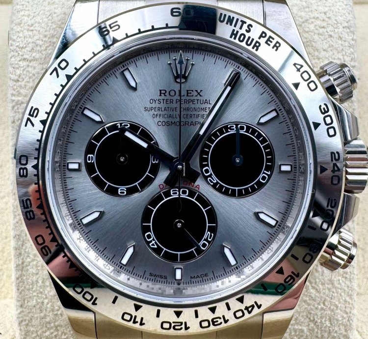 Rolex Daytona 126509 White Gold Silver Dial Unworn 2023