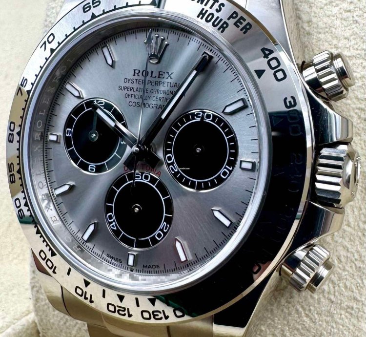 Rolex Daytona 126509 White Gold Silver Dial Unworn 2023