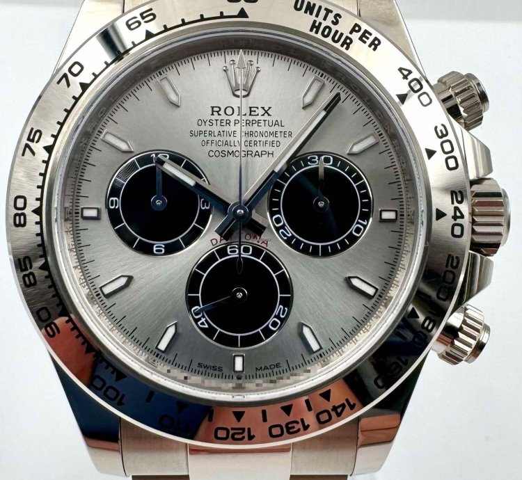 Rolex Daytona 126509 White Gold Silver Dial Unworn 2023