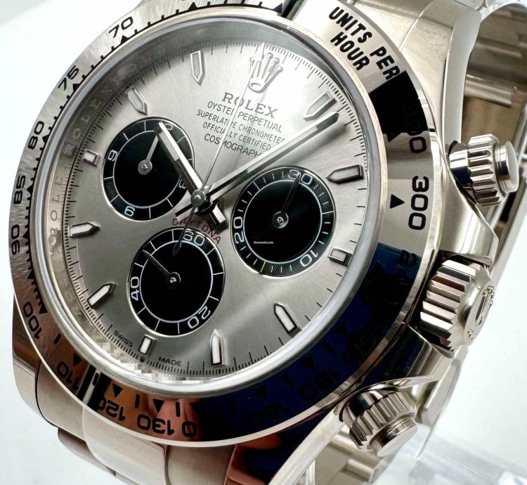 Rolex Daytona 126509 White Gold Silver Dial Unworn 2023