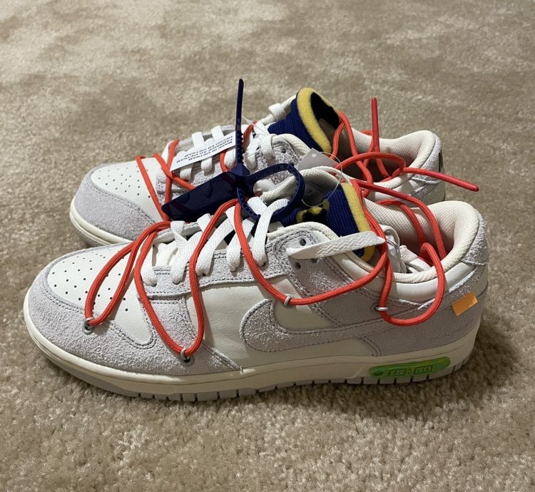 Nike Sb Dunk Low Off-white Lot 13 Of 50