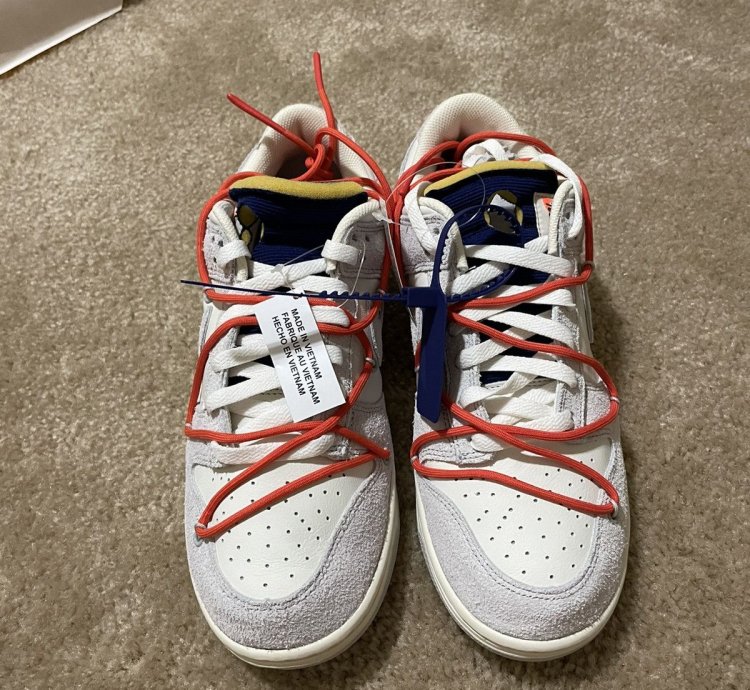 Nike Sb Dunk Low Off-white Lot 13 Of 50