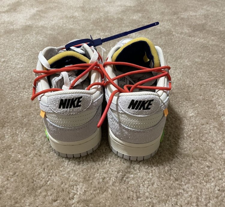 Nike Sb Dunk Low Off-white Lot 13 Of 50
