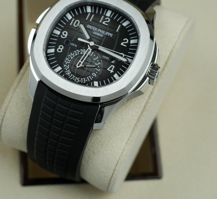 Patek Philippe Aquanaut Travel Time 5164a-001 Discontinued