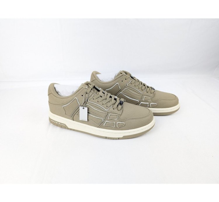 O1rshd1 2 Chunky Skeleton Top Low Sneakers In Green