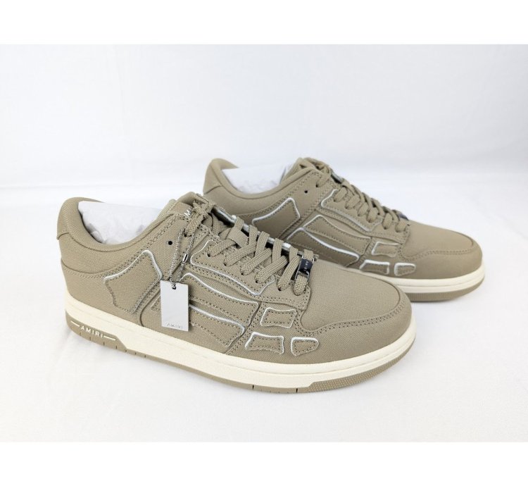 O1rshd1 2 Chunky Skeleton Top Low Sneakers In Green