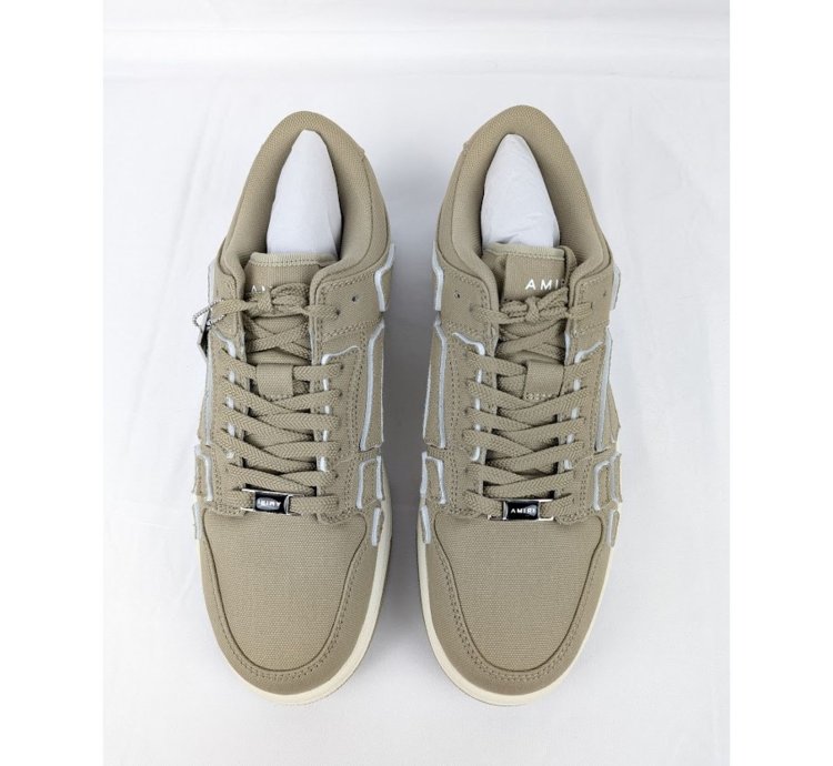O1rshd1 2 Chunky Skeleton Top Low Sneakers In Green