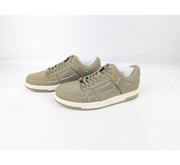 O1rshd1 2 Chunky Skeleton Top Low Sneakers In Green