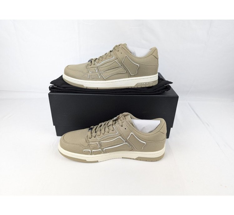 O1rshd1 2 Chunky Skeleton Top Low Sneakers In Green