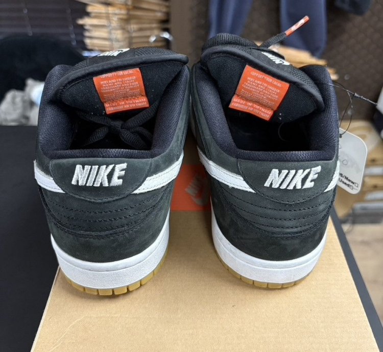 Nike Sb Dunk Low Orange Label Black White