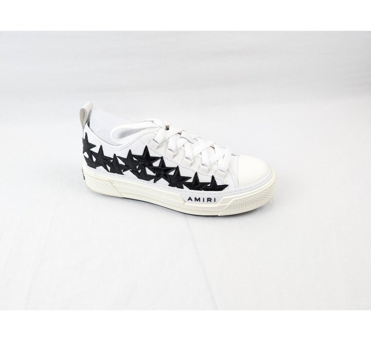 O1rshd1 3 Stars Court Low-top Sneakers In White Black