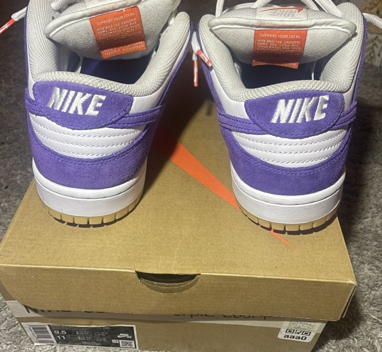 Nike Sb Dunk Low Orange Label Court Purple