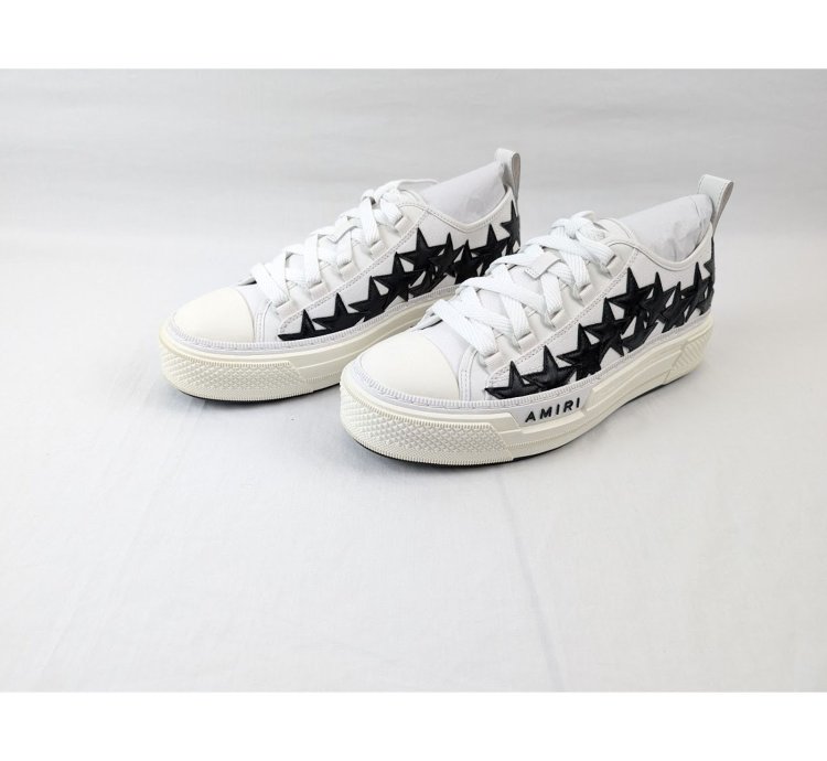 O1rshd1 3 Stars Court Low-top Sneakers In White Black