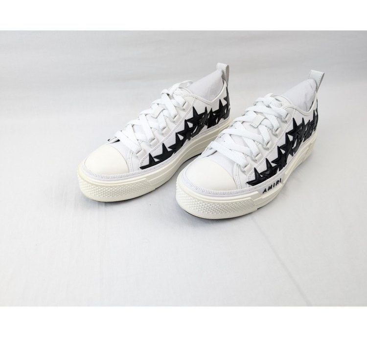 O1rshd1 3 Stars Court Low-top Sneakers In White Black