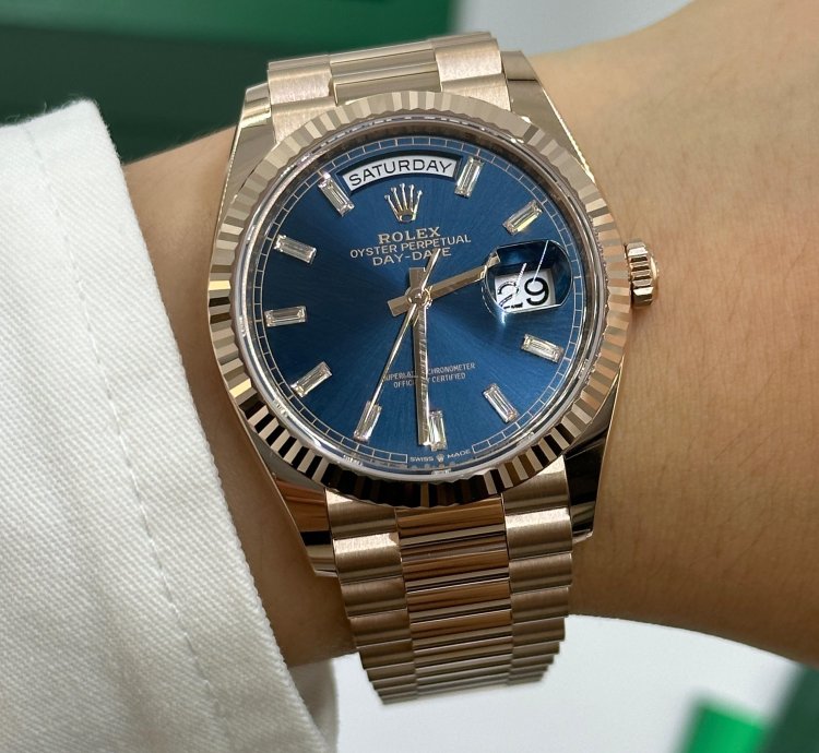 Rolex Day-date 36 Blue
