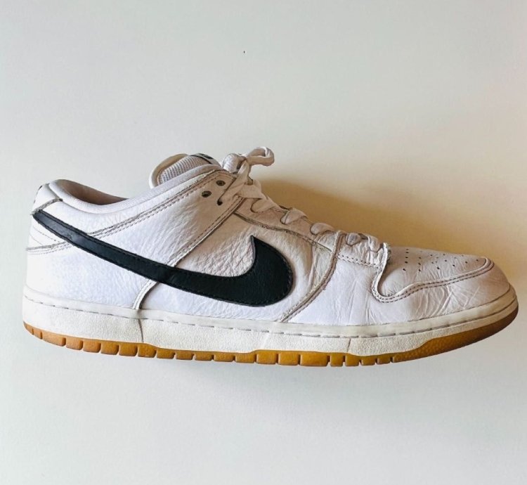 Nike Sb Dunk Low Orange Label White