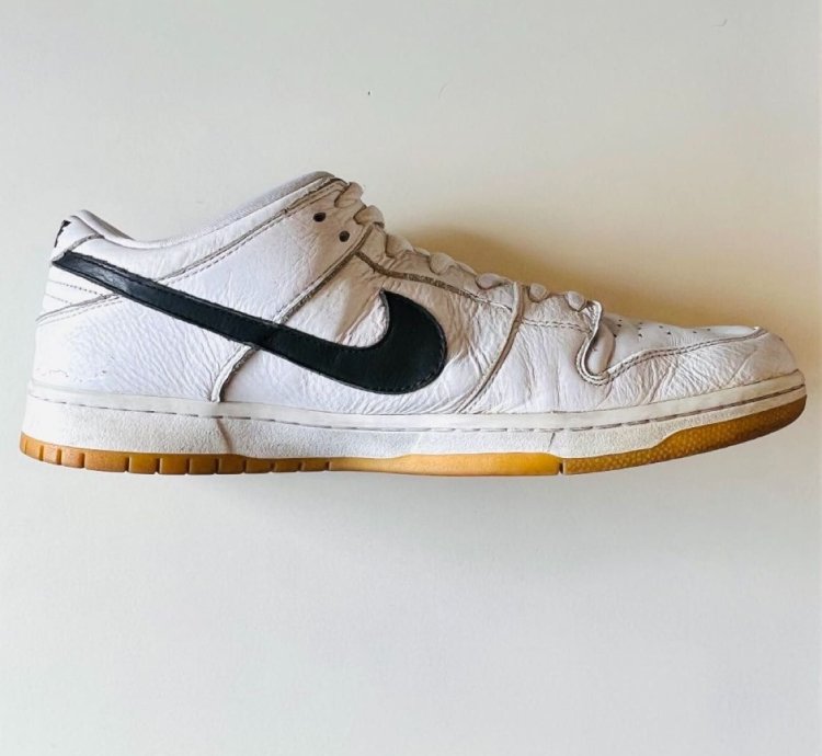 Nike Sb Dunk Low Orange Label White
