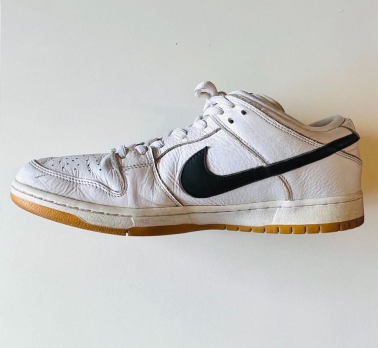 Nike Sb Dunk Low Orange Label White