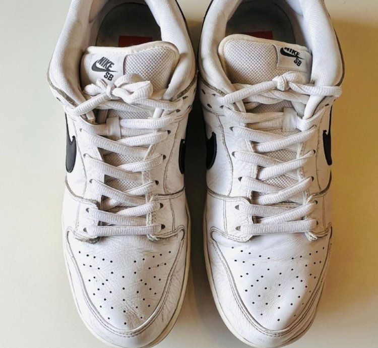 Nike Sb Dunk Low Orange Label White