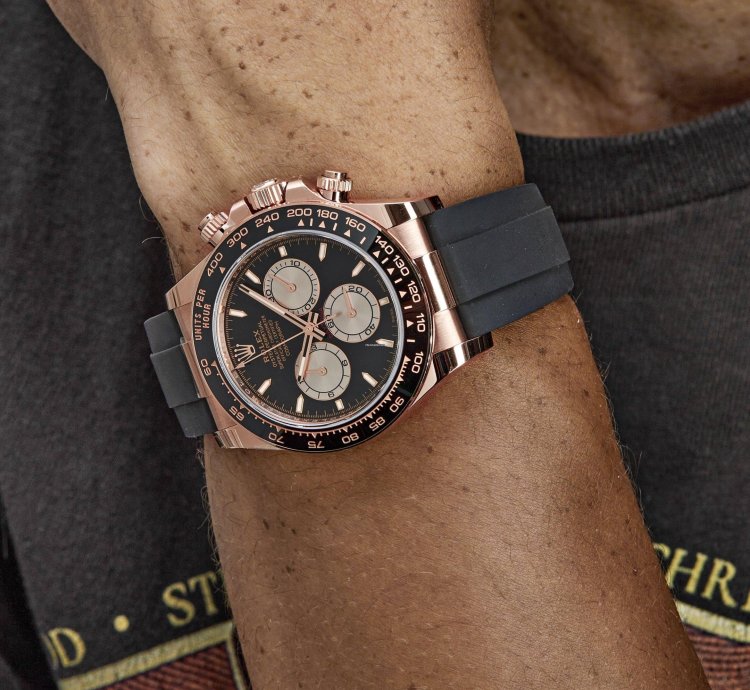Rolex Daytona 126515ln Rose Gold Black Dial