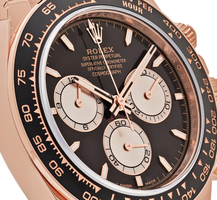 Rolex Daytona 126515ln Rose Gold Black Dial
