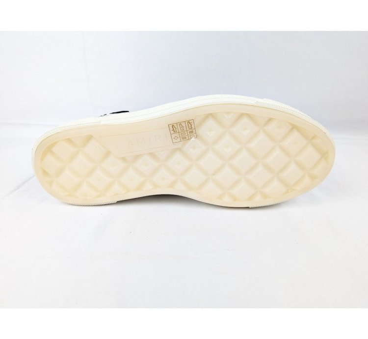 O1rshd1 Bandana Ma Court Hi Top Sneakers In White Black
