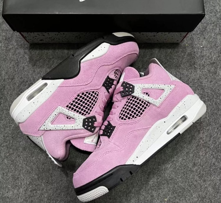 Jordan 4 Retro Orchid womens