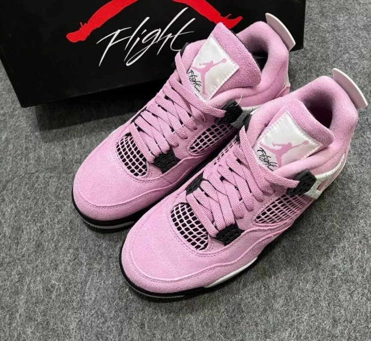 Jordan 4 Retro Orchid womens