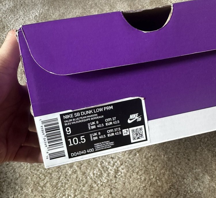 Nike Sb Dunk Low Phillies Size 9 Used