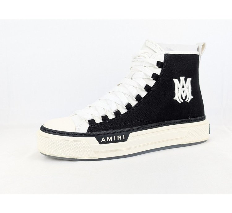 O1rshd1 Ma Court Hi Top Sneakers In Black White