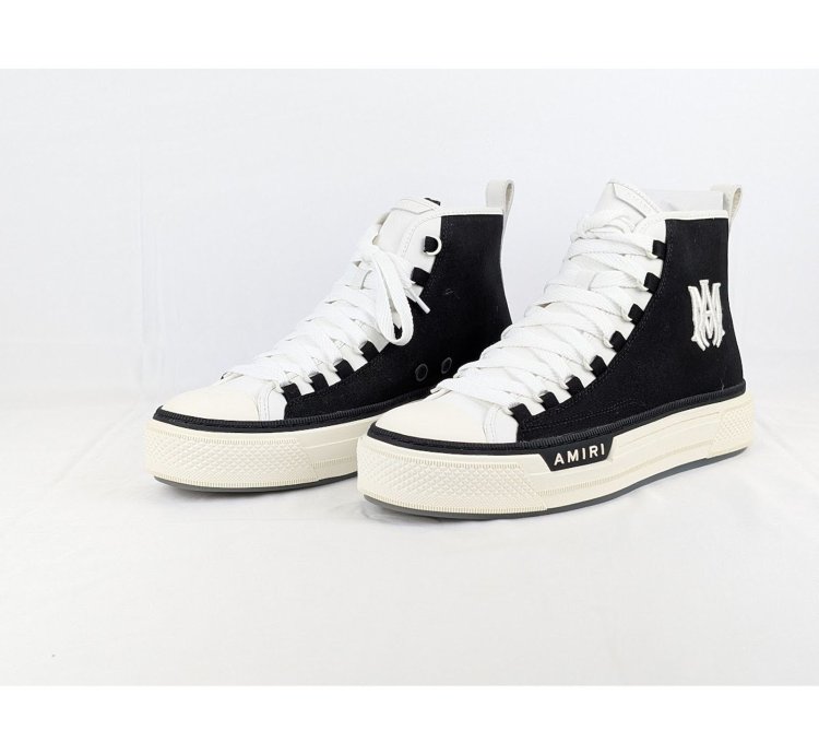 O1rshd1 Ma Court Hi Top Sneakers In Black White