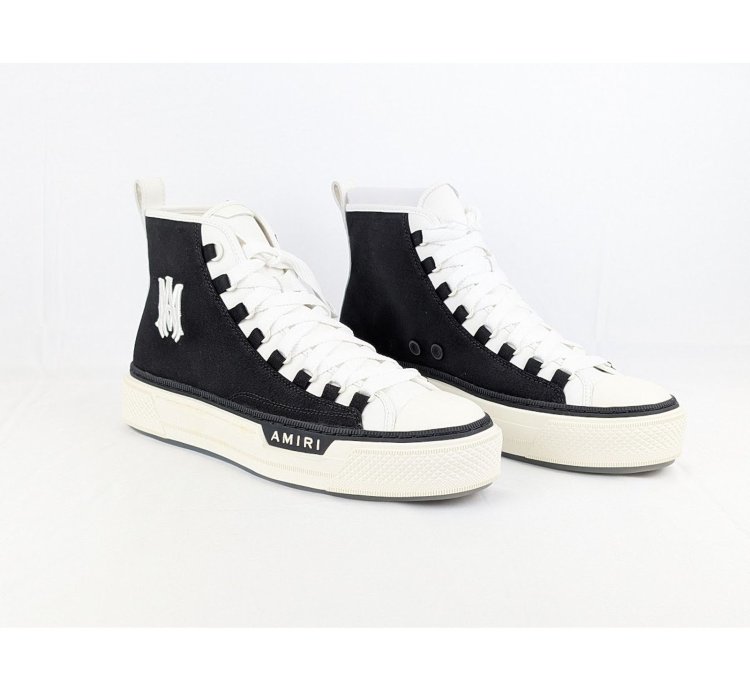 O1rshd1 Ma Court Hi Top Sneakers In Black White