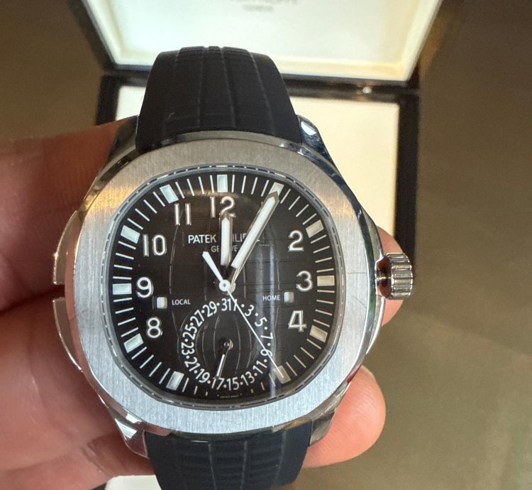 Patek Philippe Aquanaut Travel Time Aquanaut Travel Time Full Set