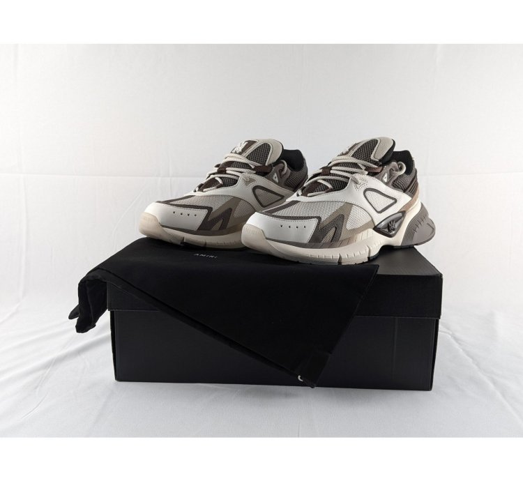 O1rshd1 Ma Runner Sneakers In Brown Off-white