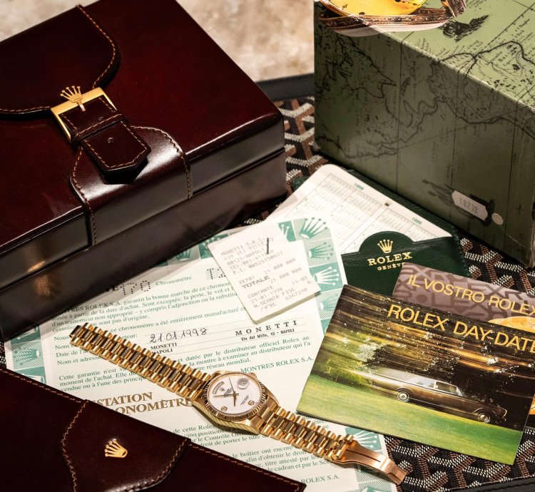 Rolex Day-date 36 Cacholong