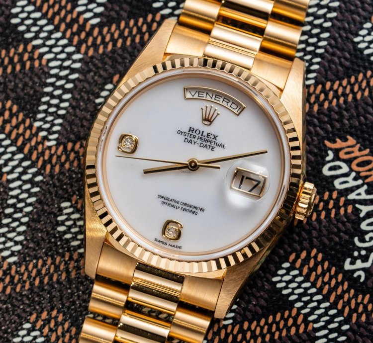 Rolex Day-date 36 Cacholong
