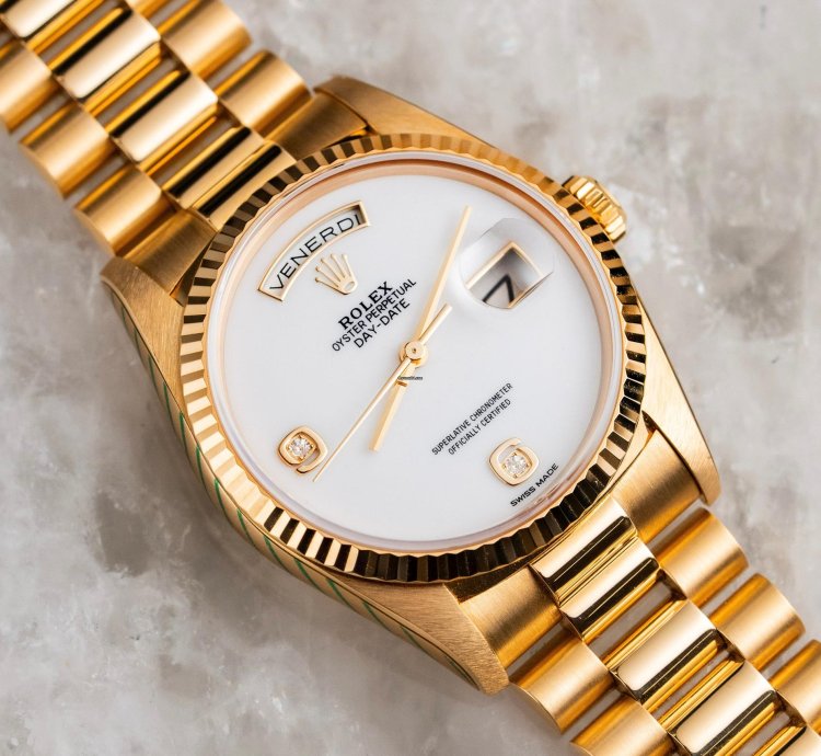 Rolex Day-date 36 Cacholong
