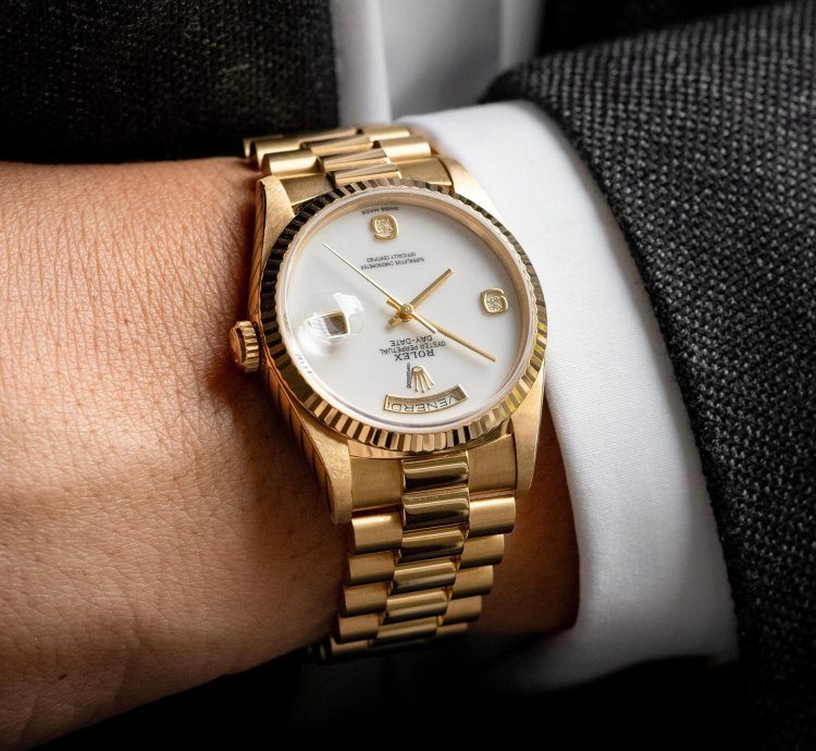 Rolex Day-date 36 Cacholong