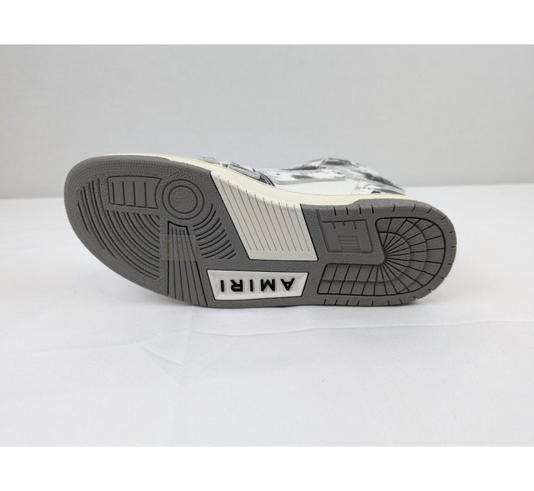 O1rshd1 Skel High Top Sneakers In Grey