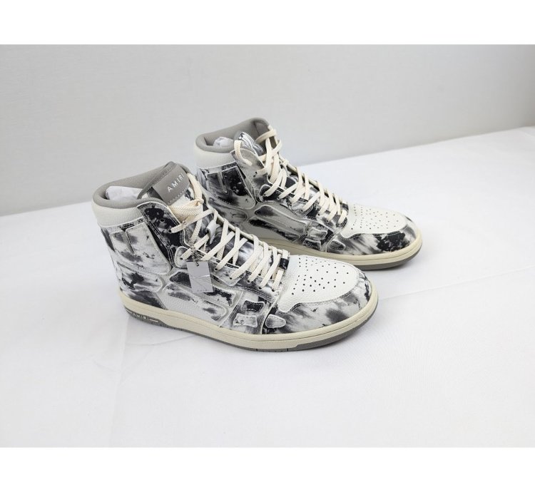 O1rshd1 Skel High Top Sneakers In Grey