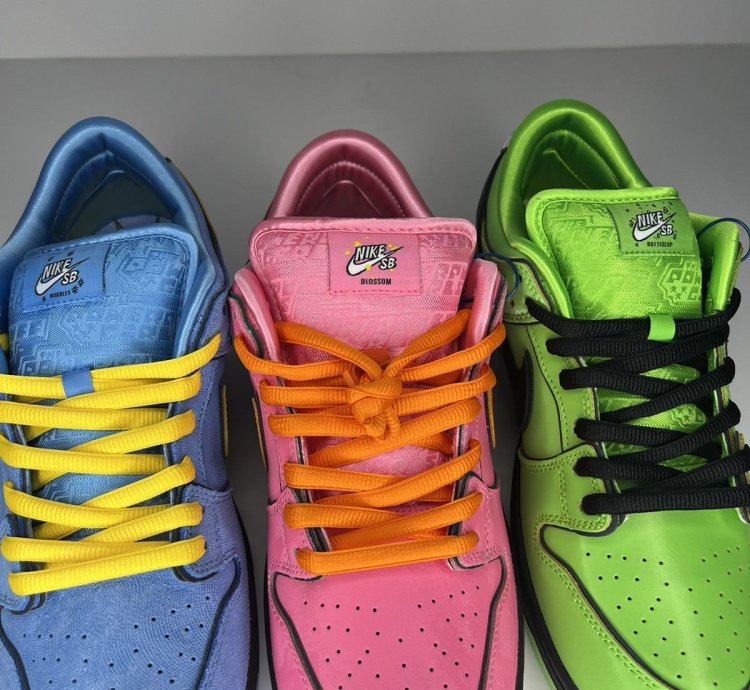 Nike Sb Dunk Low Powerpuff Girls Buttercup