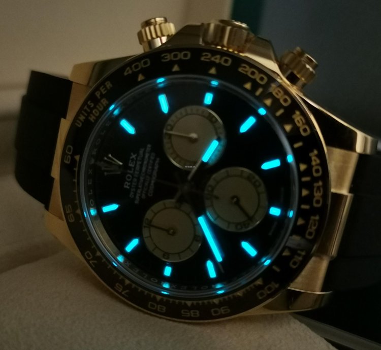 Rolex Daytona 126518ln - Gold Black Dial - 2024 Full Set - Genuine Rolex
