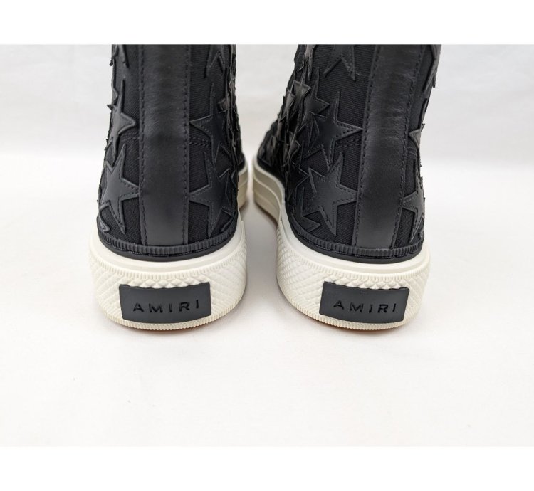 O1rshd1 Stars Court Hi-top Sneakers In Black White