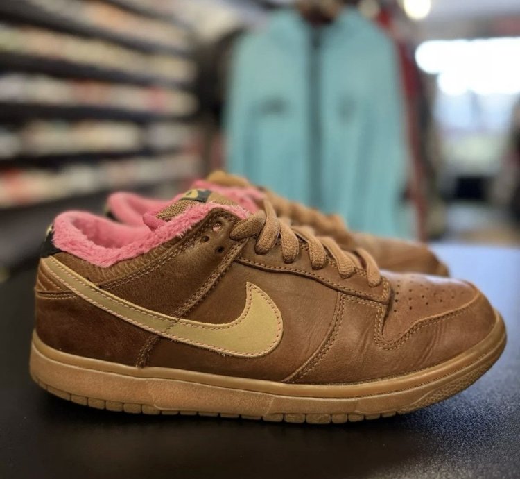 Nike Sb Dunk Low Premium Gibson Guitar Case 313170-271 Sz 8