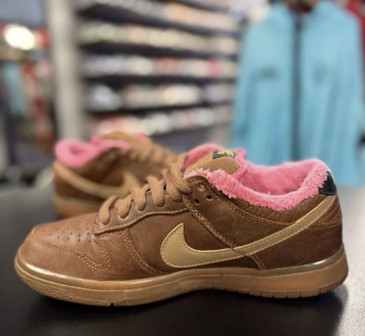 Nike Sb Dunk Low Premium Gibson Guitar Case 313170-271 Sz 8