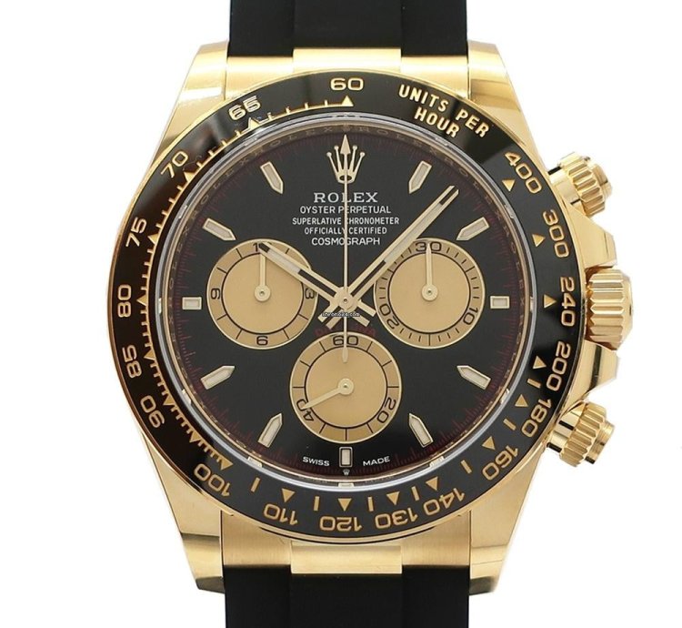 Rolex Daytona 126518ln Automatic Yellow Gold Like New Unworn