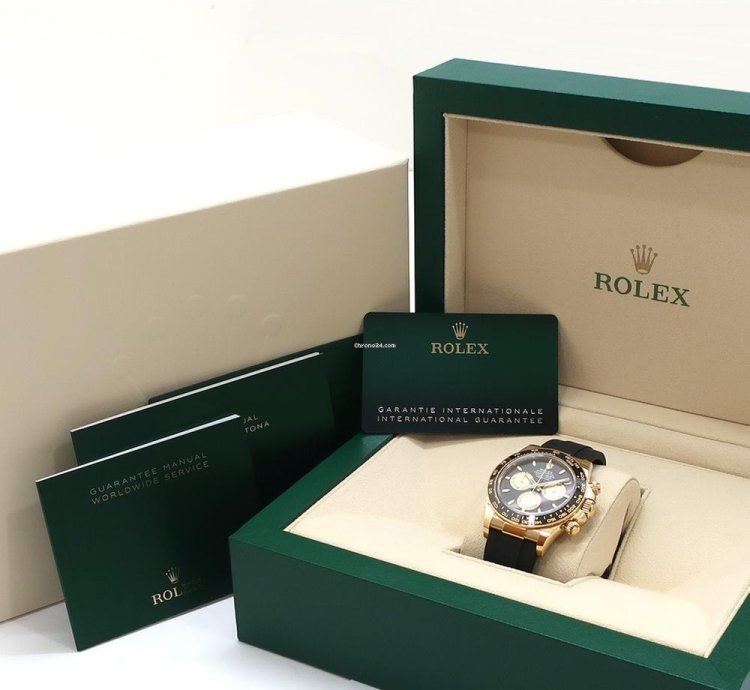 Rolex Daytona 126518ln Automatic Yellow Gold Like New Unworn