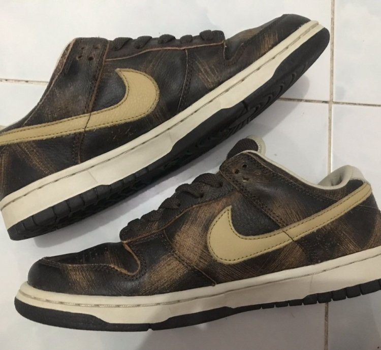 Nike Sb Dunk Low Premium Grunge Pack-baroque Brown