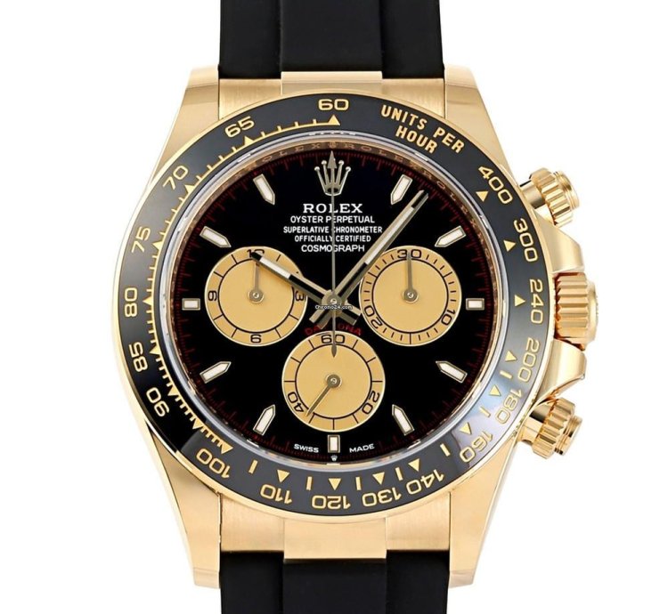 Rolex Daytona 126518ln Automatic Yellow Gold New